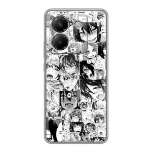 Чохол з принтом «Ahegao manga» для Xiaomi Poco M7 Pro 5G