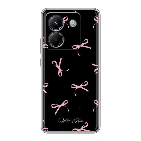 Чохол з принтом «Банти на чорному» для Xiaomi Poco M7 Pro 5G Чохол з принтом «Банти на чорному» для Xiaomi Poco M7 Pro 5G