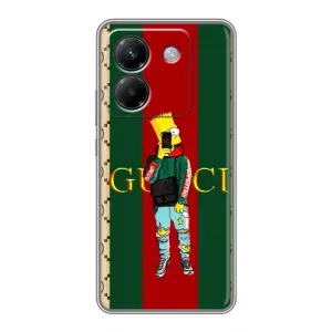 Бренднові Чохли для Xiaomi Poco M7 Pro 5G - (PREMIUMPrint) (Барт ГУЧЧІ)