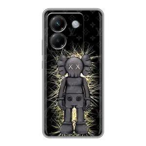 Чохли для Xiaomi Poco M7 Pro 5G - Bearbrick Louis Vuitton (PREMIUMPrint) (Bearbrick LV)