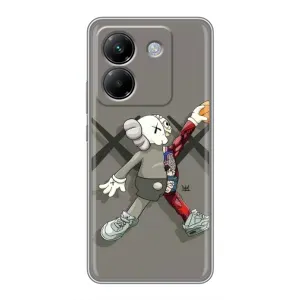 Чохли для Xiaomi Poco M7 Pro 5G - Bearbrick Louis Vuitton (PREMIUMPrint) (Беарбрік Джордан)