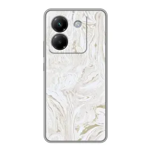 Мраморний чехол на Xiaomi Poco M7 Pro 5G (VPrint) (Білий мрамор)