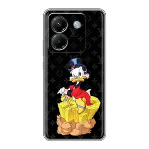 Чехлы для Xiaomi Poco M7 Pro 5G - Скрудж МакДак Louis Vuitton (PREMIUMPrint) (Богатство Макдака)