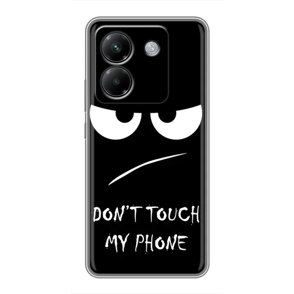Чохол з принтом «Dont Touch» для Xiaomi Poco M7 Pro 5G