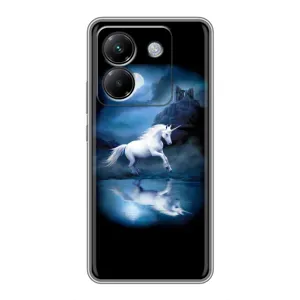 Чохол для Поко М7 Про 5G - (Єдинорожки - Новинки) (AlphaPrint) (Єдиноріг)