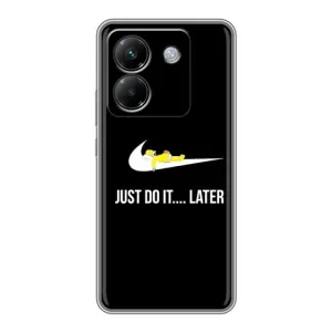 Чехол с Симпсонами для Xiaomi Poco M7 Pro 5G (VPrint) (Гомер Later)