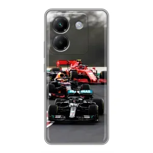 Чохол з принтом «Гонка Формула 1» для Xiaomi Poco M7 Pro 5G