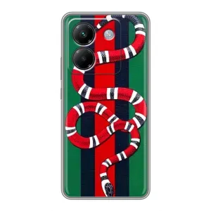 Чохол з принтом «Gucci змія» для Xiaomi Poco M7 Pro 5G