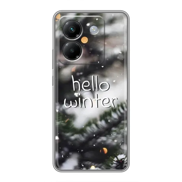 Чехол с принтом «Hello winter» для Xiaomi Poco M7 Pro 5G Чехол с принтом «Hello winter» для Xiaomi Poco M7 Pro 5G