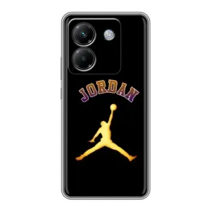 Чехлы для Xiaomi Poco M7 Pro 5G - с картинкой JORDAN (AlphaPrint) (Jordan Gold)