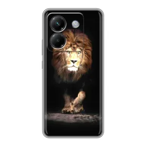 Чохол з картинкою ЛЕВ для Xiaomi Poco M7 Pro 5G (VPrint) (Лев)