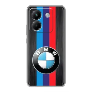 Чохол для Поко М7 Про 5G - з принтом БМВ (AlphaPrint) (Лого BMW)