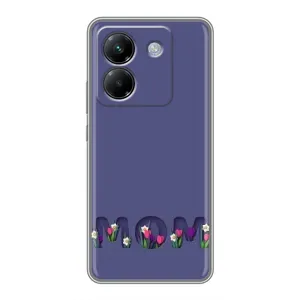 Чохол з принтом «Мама в квітах» для Xiaomi Poco M7 Pro 5G