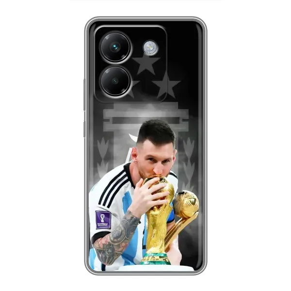 Чохол з принтом «Мессі Чемпіон» для Xiaomi Poco M7 Pro 5G