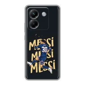 Чохли для Xiaomi Poco M7 Pro 5G (Leo чемпіон) (AlphaPrint) (Messi ПСЖ)