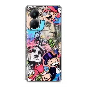 Чохли з крутими принтами для Xiaomi Poco M7 Pro 5G - (PREMIUMPrint) (Monopoly man)