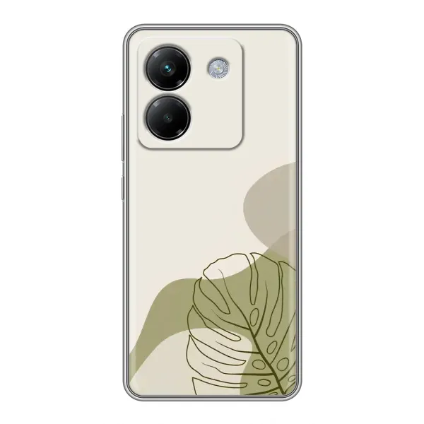 Чохол з принтом «Зелена монстера дизайн» для Xiaomi Poco M7 Pro 5G Чохол з принтом «Зелена монстера дизайн» для Xiaomi Poco M7 Pro 5G