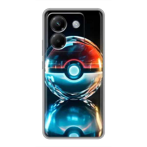 Чохол з принтом «М'яч Пікачу» для Xiaomi Poco M7 Pro 5G