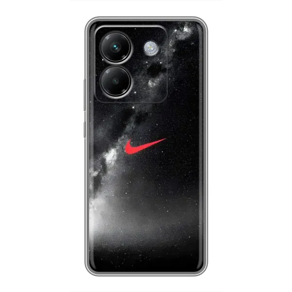 Чохол з принтом «Найк червоний» для Xiaomi Poco M7 Pro 5G