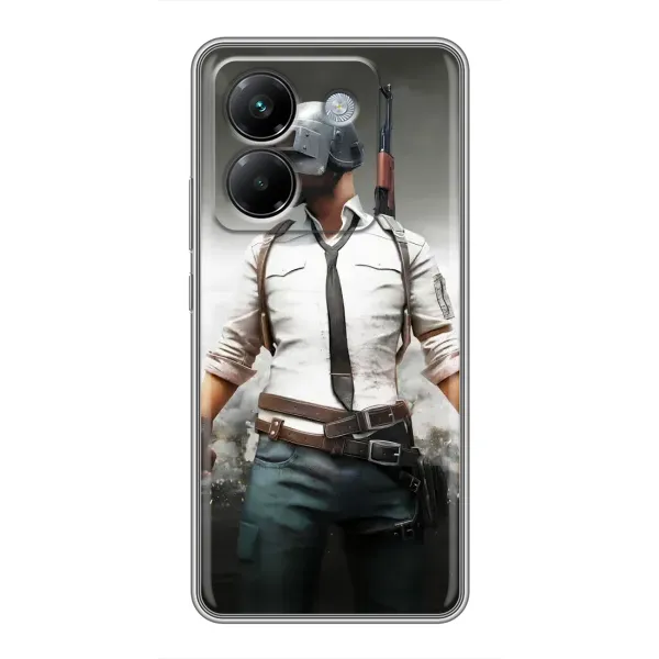 Чохол з принтом «Пабг мен» для Xiaomi Poco M7 Pro 5G Чохол з принтом «Пабг мен» для Xiaomi Poco M7 Pro 5G