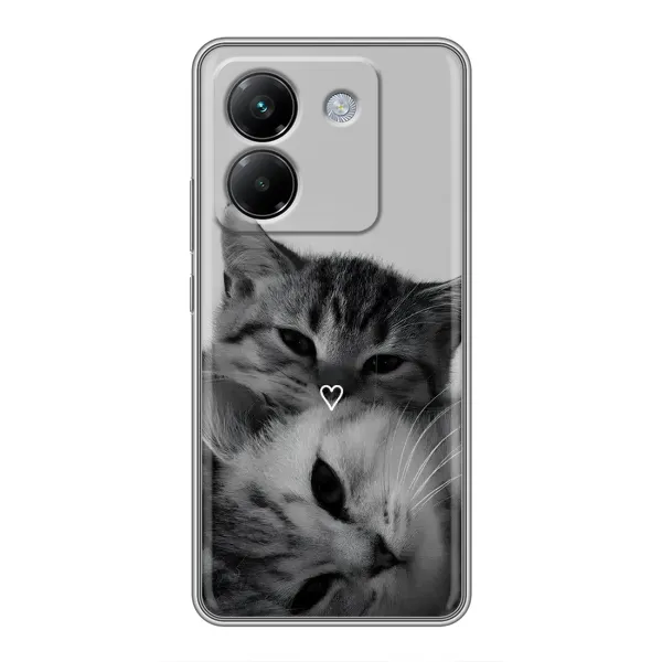 Чохол з принтом «Пара котів» для Xiaomi Poco M7 Pro 5G Чохол з принтом «Пара котів» для Xiaomi Poco M7 Pro 5G