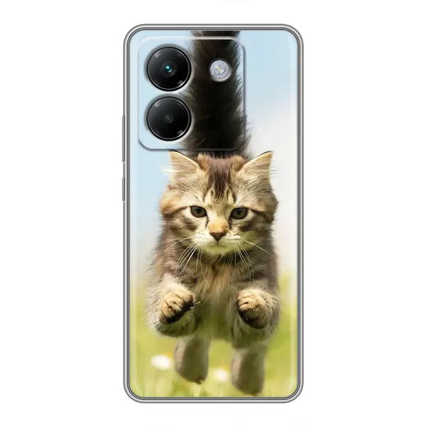 Чохол з принтом «Прижок кота» для Xiaomi Poco M7 Pro 5G Чохол з принтом «Прижок кота» для Xiaomi Poco M7 Pro 5G