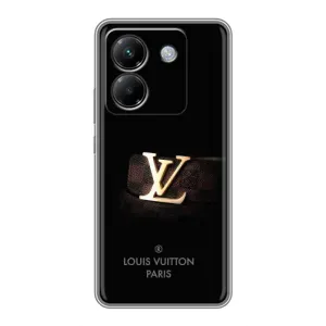 Чехлы Луи Витон для Xiaomi Poco M7 Pro 5G (AlphaPrint - LOUIS VUITTON) (ремешок LV)