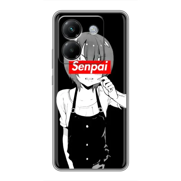 Чохол з принтом «Senpai» для Xiaomi Poco M7 Pro 5G Чохол з принтом «Senpai» для Xiaomi Poco M7 Pro 5G
