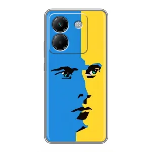 Украинские Чехлы для Xiaomi Poco M7 Pro 5G с картинкой УПА (AlphaPrint) (Степан Бандера)