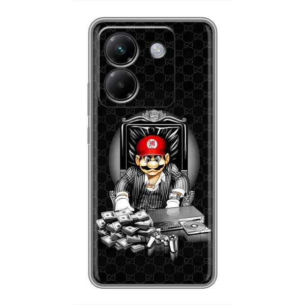 Чехол с принтом «Супер Марио» для Xiaomi Poco M7 Pro 5G