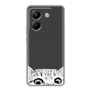 Чохол на Поко М7 Про 5G з Котиками (VPrint) (Виглядає котик)