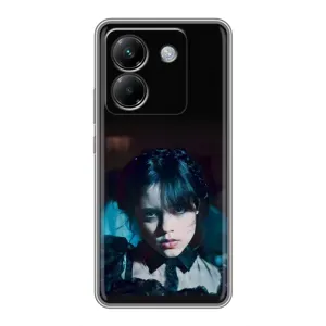 Чохли Венсдей на Xiaomi Poco M7 Pro 5G Уенсдей (AlphaPrint) (погляд Венздей)