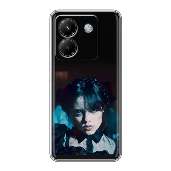 Чохол з принтом «погляд Венздей» для Xiaomi Poco M7 Pro 5G