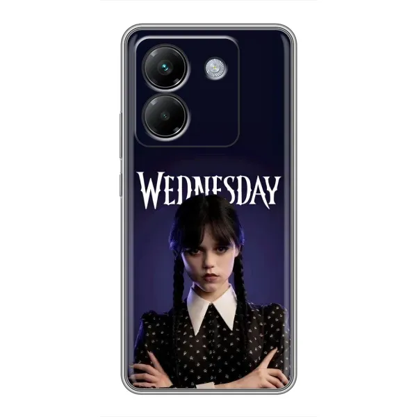 Чехол с принтом «Wednesday» для Xiaomi Poco M7 Pro 5G