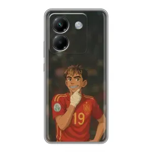 Чохол з футболістом Ламін Ямаль Xiaomi Poco M7 Pro 5G (Ямаль аніме)