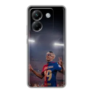 Чохол з футболістом Ламін Ямаль Xiaomi Poco M7 Pro 5G (Ямаль на стадіоні)