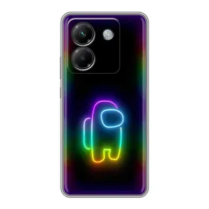 Чохли Амонг Ас для Xiaomi Poco M7 Pro 5G (AlphaPrint) (Яскравий скін)