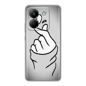 Чохол з принтом «Значок Love» для Xiaomi Poco M7 Pro 5G