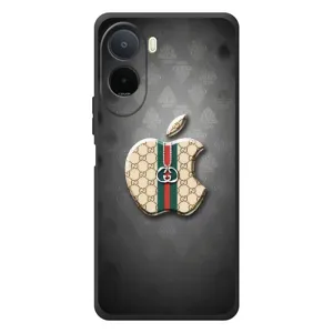 Чехлы ГУЧЧИ для Поко М7 (AlphaPrint) (Apple gucci)