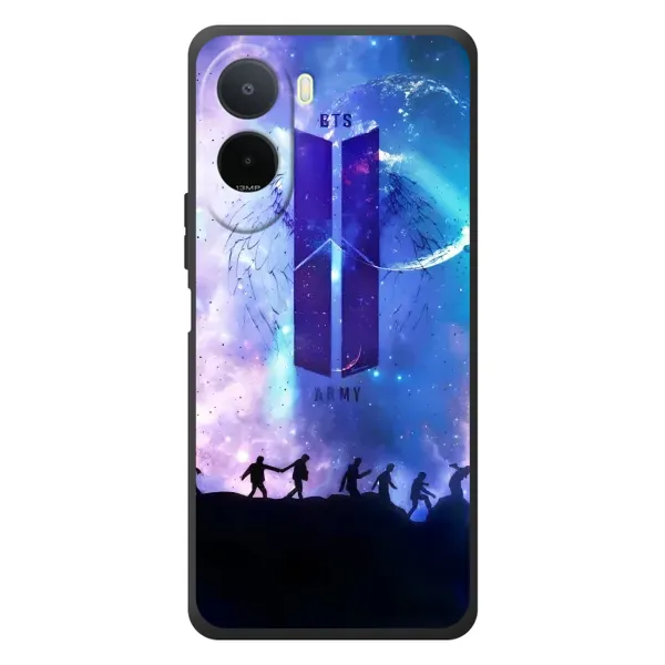 Чехол с принтом «Army BTS» для Xiaomi POCO M7 Чехол с принтом «Army BTS» для Xiaomi POCO M7