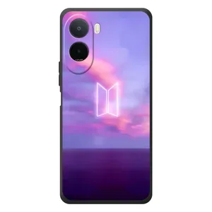 Чехлы BTS для Xiaomi POCO M7 (AlphaPrint) (BTS логотип)