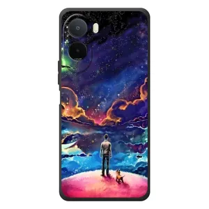 Космические Чехлы для Поко М7 (VPrint) (Галактический вид)