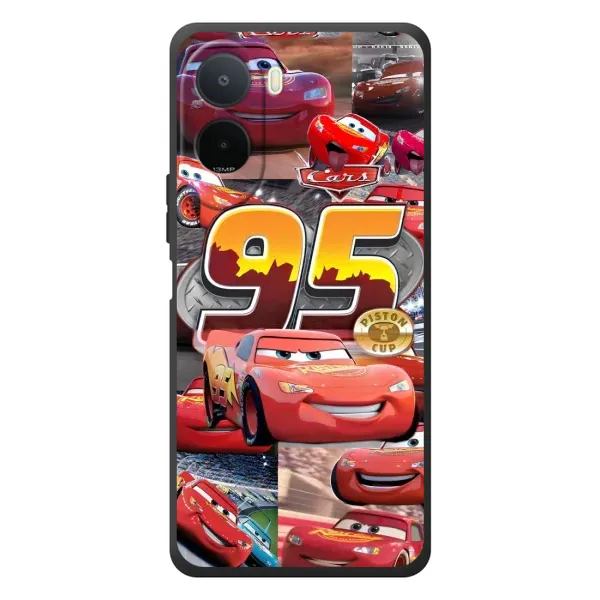 Чехол с принтом «Коллаж Молния Маквин» для Xiaomi POCO M7 Чехол с принтом «Коллаж Молния Маквин» для Xiaomi POCO M7