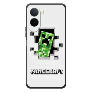 Чохол Майнкрафт на Xiaomi POCO M7 (AlphaPrint) Minecraft (кріпер Майнкрафт)