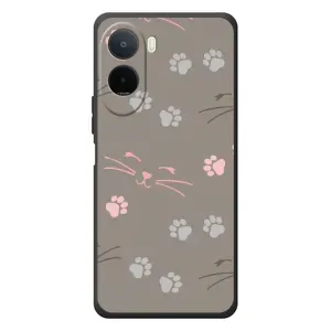 Чохол з малюнком кіт на Xiaomi POCO M7 (Лапи і вуса)