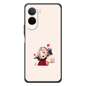 Чехлы Персонажи Аниме Наруто для Xiaomi POCO M7 (AlphaPrint) (Лайк Сакура)