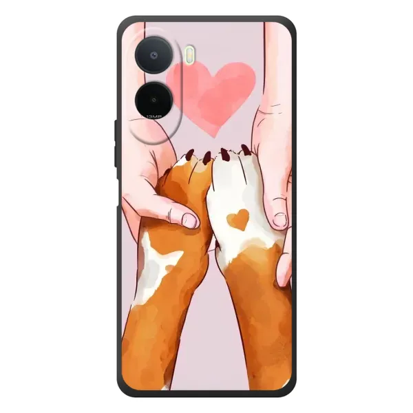 Чехол с принтом «Любовь к собакам» для Xiaomi POCO M7