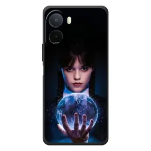 Чехол с дизайном Венздей 2 на Xiaomi POCO M7 (Магическая сфера Уэнздей)