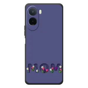 Чехлы для мамы на Xiaomi POCO M7 (Мама в цветах)