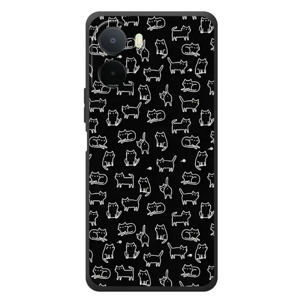 Чехол с принтом «Меленькие котики» для Xiaomi POCO M7